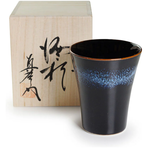 Aoki-Myojo Glass from the Shinemon Oven - Aritayaki