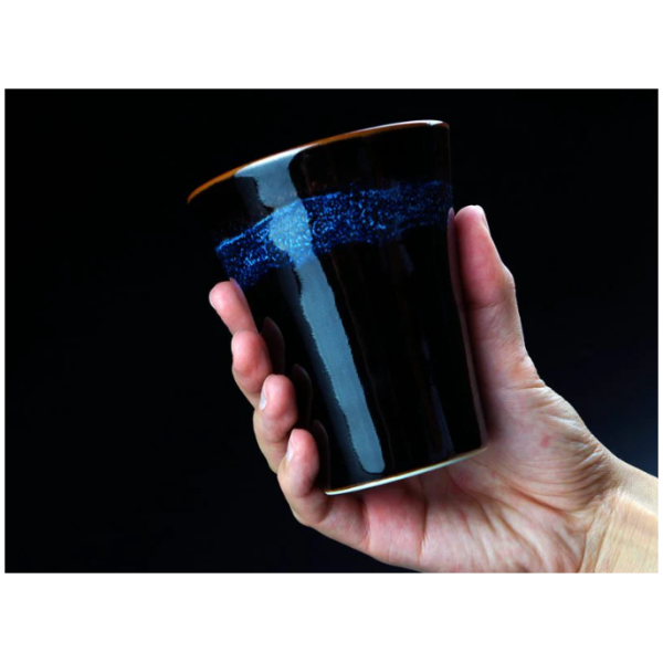 Aoki-Myojo Glass from the Shinemon Oven - Aritayaki