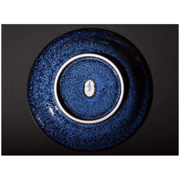 Youhen Cup and Saucer - Shinemon Oven Galaxy - Aritayaki