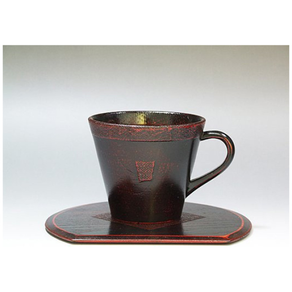 Yamanakanuri black coffee cup