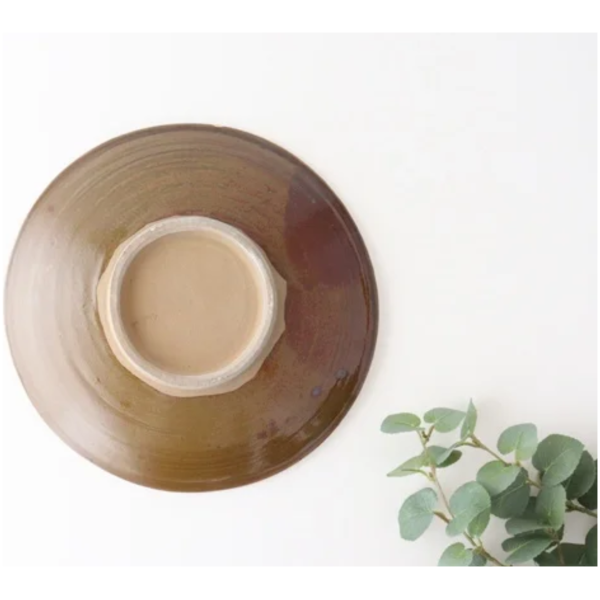 Ishiwarayaki white platter