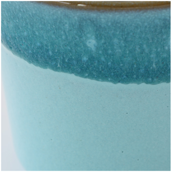 Kamino Ryukyuyaki blue glass