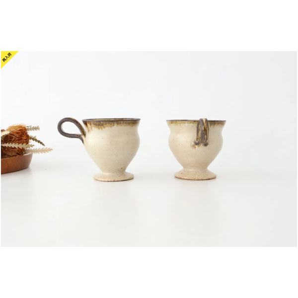 White Shigarakiyaki Cup